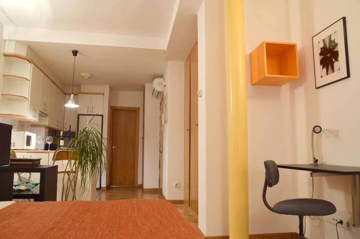דירות מדריד Estudio Acogedor Y Luminoso מראה חיצוני תמונה
